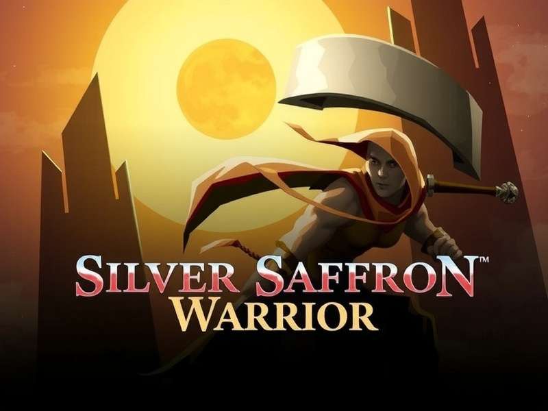 Silver Saffron Warrior Epic Adventure Silver Saffron Warrior Game Banner